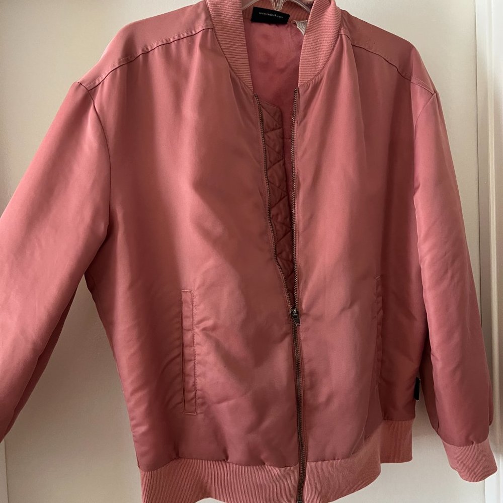 VINTAGE Reebok Bomber Jacket - Picture 2 of 4